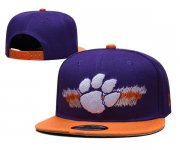 Clemson Tigers Stitched Snapback Hats 004 Cheap Wholesale