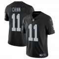 Men's Las Vegas Raiders #11 Jeremy Chinn Black 2025 Vapor Football Stitched Jersey Cheap