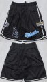 Cheap Men's Los Angeles Dodgers Black Shorts (Run Small)