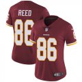 Wholesale Cheap Nike Redskins #86 Jordan Reed Burgundy Red Team Color Women's Stitched NFL Vapor Untouchable Limited Jersey