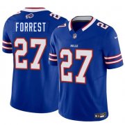 Men's Buffalo Bills #27 Darrick Forrest Blue 2025 F.U.S.E. Vapor Untouchable Limited Football Stitched Jersey Cheap