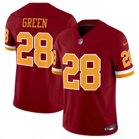 Men\'s Washington Commanders #28 Darrell Green Burgundy 2025 F.U.S.E. Throwback Limited Football Stitched Jersey Cheap Wholesale