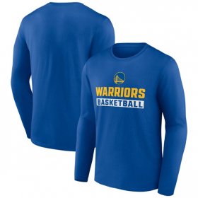 Men\'s Golden State Warriors Royal Let\'s Go Long Sleeve T-Shirt