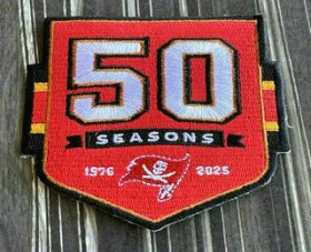 Cheap Tampa Bay Buccaneers 50th Anniversary Patch