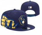 Milwaukee Brewers 2025 Stitched Snapback Hats 0019 Cheap Wholesale
