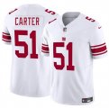 Cheap Men's New York Giants #51 Abdul Carter White 2025 Draft F.U.S.E. Vapor Untouchable Limited Football Stitched Jersey