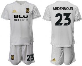 Wholesale Cheap Valencia #23 Abdennour Home Soccer Club Jersey