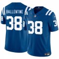 Men's Indianapolis Colts #38 Corey Ballentine Blue 2025 F.U.S.E. Vapor Limited Football Stitched Jersey Cheap
