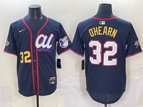 Cheap Men\'s American League #32 Ryan O\'Hearn Navy 2025 All-Star Edition Limited Stitched Baseball Jersey