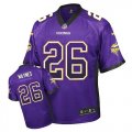 Wholesale Cheap Nike Vikings #26 Trae Waynes Purple Team Color Men's Stitched NFL Elite Drift Fashion Jersey