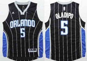 Wholesale Cheap Orlando Magic #5 Victor Oladipo Revolution 30 Swingman 2014 New Black Jersey