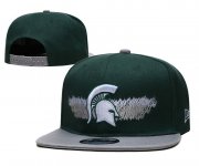 Michigan State Spartans Stitched Snapback Hats 001 Cheap Wholesale