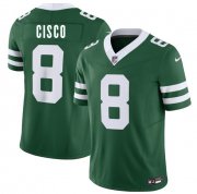 Cheap Men's New York Jets #8 Andre Cisco Green 2025 F.U.S.E. Vapor Untouchable Limited Football Stitched Jersey