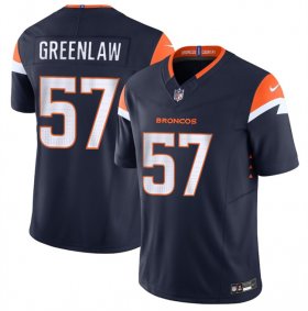 Men\'s Denver Broncos #57 Dre Greenlaw Navy 2025 F.U.S.E. Alternate Vapor Limited Football Stitched Jersey Cheap