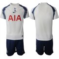 Cheap Men's Tottenham Hotspur Blank 2025-26 White Home Soccer Jersey Suit