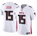 Cheap Men's Atlanta Falcons #15 Matthew Judon White 2024 F.U.S.E Vapor Untouchable Limited Football Stitched Jersey