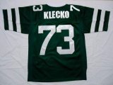 Wholesale Cheap Mitchell And Ness Jets #73 Joe Klecko Green Stitched Throwback NFL Jersey