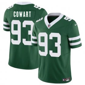Men\'s New York Jets #93 Byron Cowart Green 2025 F.U.S.E. Vapor Untouchable Limited Football Stitched Jersey Cheap