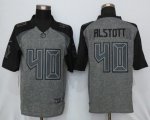 Wholesale Cheap Nike Buccaneers #40 Mike Alstott Gray Men's Stitched NFL Limited Gridiron Gray Jersey