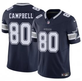 Men\'s Dallas Cowboys #80 Parris Campbell Navy 2025 F.U.S.E. Vapor Untouchable Limited Football Stitched Jersey Cheap