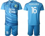 Wholesale Cheap Men 2021 Olympique de Marseille away 16 soccer jerseys