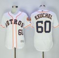 Wholesale Cheap Astros #60 Dallas Keuchel White Flexbase Authentic Collection Stitched MLB Jersey