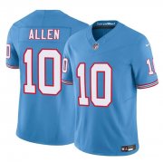 Men's Tennessee Titans #10 Brandon Allen Blue 2025 F.U.S.E. Throwback Vapor Limited Football Stitched Jersey Cheap Wholesale