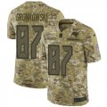 Wholesale Cheap Nike Buccaneers #87 Rob Gronkowski Camo Youth Stitched NFL Limited 2018 Salute To Service Jersey