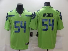 Wholesale Cheap Men\'s Seattle Seahawks #54 Bobby Wagner Green 2017 Vapor Untouchable Stitched NFL Nike Limited Jersey