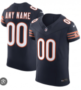 Cheap Men's Chicago Bears Active Player Custom F.U.S.E. Navy Vapor Elite Stitched Football Jersey