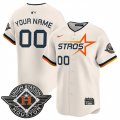 Men's Houston Astros Active Player Custom Cream 2025 City Connect Limited Stitched Baseball Jersey Cheap