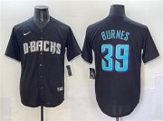 Men's Arizona Diamondbacks #39 Corbin Burnes Black Stitched Baseball Jersey Cheap