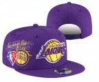 Los Angeles Lakers 2025 Stitched Snapback Hats 025 Cheap Wholesale