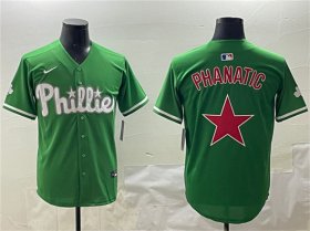 Men\'s Philadelphia Phillies Phanatic Green Limited Stitched Jersey Cheap