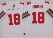 Cheap Men's Ohio State Buckeyes #18 Will Howard White 2025 F.U.S.E. Limited Stitched Jersey
