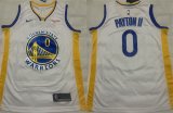 Cheap Men's Golden State Warriors #0 Gary Payton II White Association Edition Stitched Basketball Jersey
