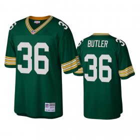 Men\'s Green Bay Packers #36 LeRoy Butler Mitchell & Ness 1996 Throwback Green Jersey Cheap Wholesale
