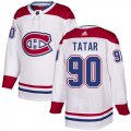 Wholesale Cheap Adidas Canadiens #90 Tomas Tatar White Road Authentic Stitched NHL Jersey