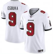Cheap Men's Tampa Bay Buccaneers #9 Emeka Egbuka White 2025 Draft Vapor Untouchable Limited Football Stitched Jersey