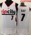 Portland Trail Blazers Custom Rip City White Swingman Jersey Cheap