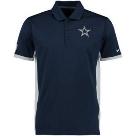 Wholesale Cheap Men\'s Nike NFL Dallas Cowboys Navy Team Issue Performance Polo