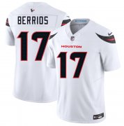 Cheap Men's Houston Texans #17 Braxton Berrios White 2025 F.U.S.E. Vapor Limited Football Stitched Jersey