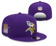 Cheap Minnesota Vikings 2025 Stitched Snapback Hats 001