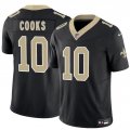 Men's New Orleans Saints #10 Brandin Cooks Black F.U.S.E Vapor Limited Football Stitched Jersey Cheap