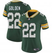 Cheap Women's Green Bay Packers #22 Matthew Golden Green 2025 Vapor Untouchable Limited Football Stitched Jersey(Run Small)