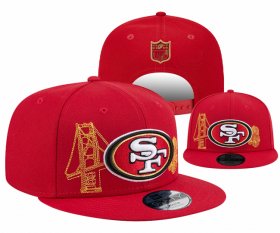 San Francisco 49ers 2025 Stitched Snapback Hats 046 Cheap Wholesale