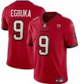 Men's Tampa Bay Buccaneers #9 Emeka Egbuka Red 2025 Draft 50th Anniversary Patch Vapor Untouchable Limited Football Stitched Jersey