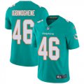 Wholesale Cheap Nike Dolphins #46 Noah Igbinoghene Aqua Green Team Color Youth Stitched NFL Vapor Untouchable Limited Jersey