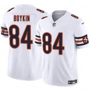 Cheap Men's Chicago Bears #84 Miles Boykin White 2025 F.U.S.E. Vapor Untouchable Limited Football Stitched Jersey