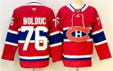 Men's Montreal Canadiens #76 Zack Bolduc Red 2024-25 Stitched Jersey Cheap Wholesale